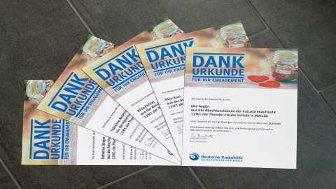 Förderverein THS Wetzlar: Team Ohana spendet an die Deutsche Krebshilfe