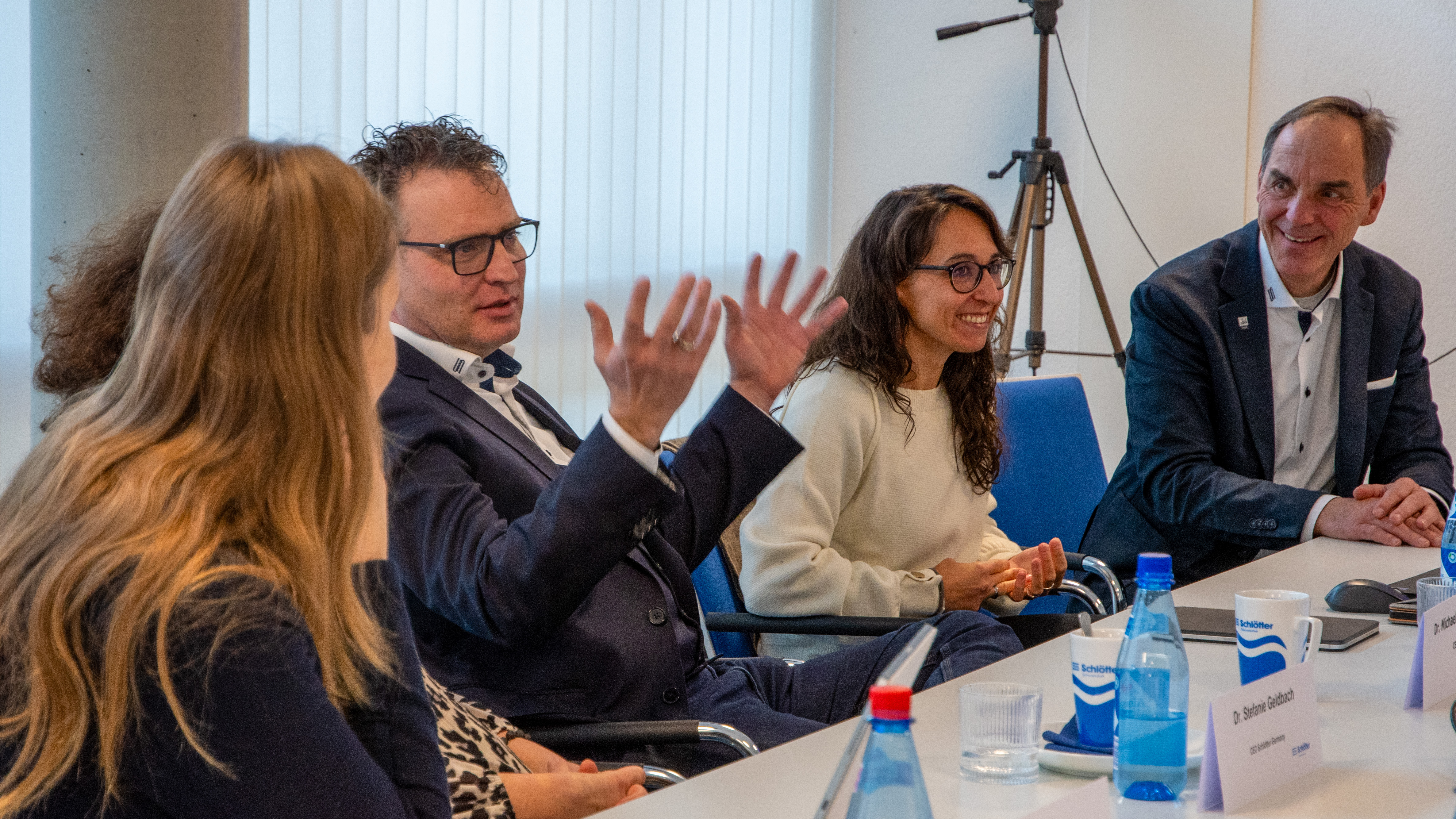 Dr. Michael Zöllinger präsentiert das Unternehmen Schlötter.